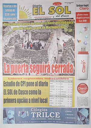 El Diario el Sol del Cusco