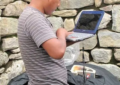 L'opérateur peut visualiser sur son écran de contrôle le résultats de ses captures.