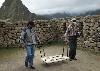 Se necesitan varios pasos cruzados para obtener una visualización en 3D del subsuelo.